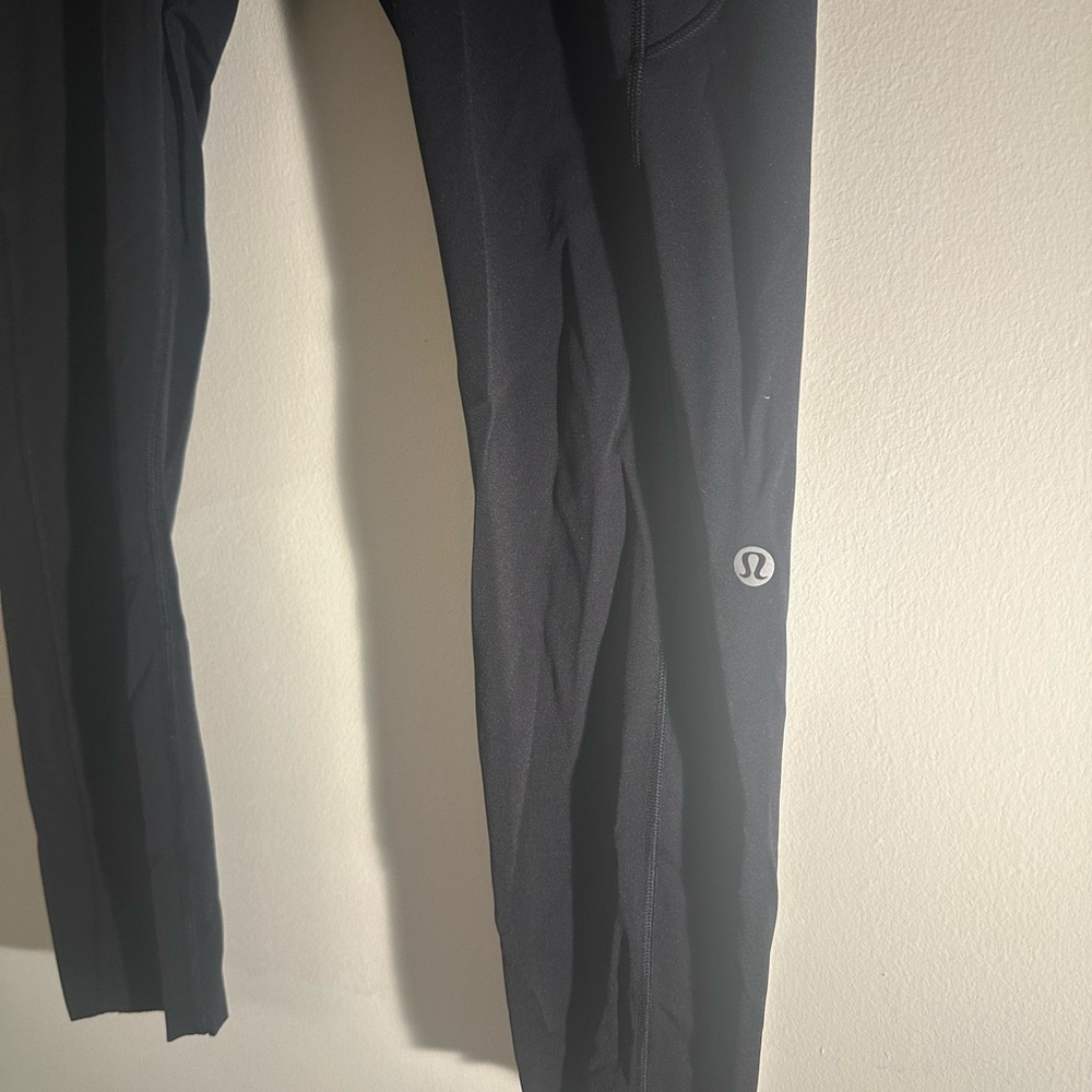 Lulu lemon black leggings, size 12 - Picture 3 of 3